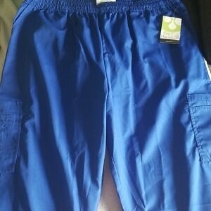 NWTs Klikfits Royal Blue Scrub Pants Size XL